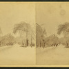 View of a snow street, Saco, Maine.