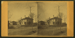 View of houses in Waterville.
