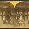North view in library, Colby University.