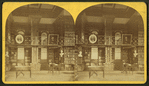 North view in library, Colby University.