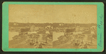 View of a shipyard.