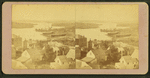 View of a shipyard.