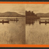 Men fishing from boats. Kennebago Lake?