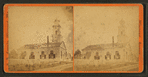 Church in Wiscasset, Lincoln Co., Maine.