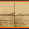 Strs. [steamboats] "Katahdin" and "C.B. Sanford" in the ice. Below Bucksport Narrows, March 18, 1872.