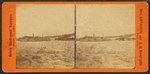 Strs. [steamboats] "Katahdin" and "C.B. Sanford" in the ice. Below Bucksport Narrows, March 18, 1872.