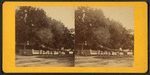 Dr. G.B. Cloughs [standing in front of fences by the horse-drawn cart with a coacher].