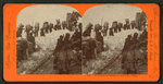 Gold miners and packers on Dyea Trial [i.e.Trail], Alaska