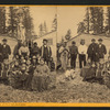 Alaska Ter. - Fort Tongass. Group of Indians.