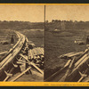 Conveying Lumber to the Coast, in a Flume, Point Arrina, Mendocino Co.