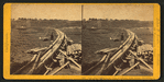 Conveying Lumber to the Coast, in a Flume, Point Arrina, Mendocino Co.