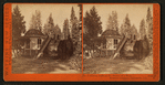 The Pavillion, built on the Stump of a Tree,Mammoth Grove, Calaveras Co., Cal.