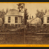 Stump House and butt-end of Original Big Tree, diam. 32 ft., Calaveras Co.