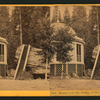 House over the Stump of the original Big Tree, Calaveras County.
