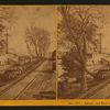 Levee and railroad, Sacramento, Cal.