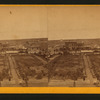 View of Horton's Garden and Stable with house on Hill.  Capt. Wilcox house and grounds opposite garden.