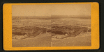 View of Vegetable Garden at Old Town below Stockton Hill. Also showing lands that where flooded in the Storm of 1862.
