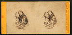 an Jose, California. [Portrait of two unidentified women with their hair down.]
