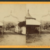 Calistoga Springs, Entrance to Hot Sulphur Springs Hotel.