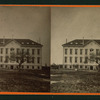 View of a large building (school?) Stockton, California.