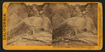 Hydraulic mining - behind the pipes.