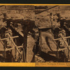 Placer Mining at Volcano, Amador County, working in the dump-box.