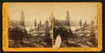 Big Canon (Bowman) Dam, distant view, North Bloomfield Gravel Mining Company.