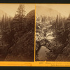Flume and Catchwater below Big Canon Dam, North Bloomfield Gravel Mining Co., Nevada Co.