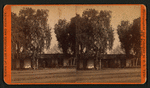 Old Mexican adobe house, Main St., Los Angeles.