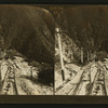 Looking down the great Inclined Railway, Mt. Lowe, California, U.S.A.