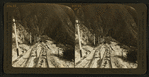 Looking down the great Inclined Railway, Mt. Lowe, California, U.S.A.