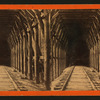 Interior of the snow sheds on the C.P.R.R.