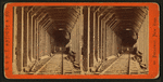 Interior view of snow sheds.