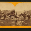 Scene on the Summit of the Sierra Nevada Mountains.
