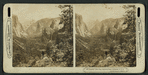 Yosemite Valley from inspiration Point, California, U.S.A.