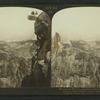 One of nature's grandest spot - the Overhanging Rocks at Glacier Point (3350 ft. above valley, E.N.E. to Half Dome Yosemite  Valley, Cal., U.S.A.