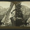 Looking West from Nevada Trail, down Merced Canon past Grizzly Peak to Glacier Point, Yosemite, Cal. U.S.A.