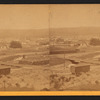 [A view of an unidentified town, possibly Monterey.]