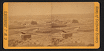 [A view of an unidentified town, possibly Monterey.]