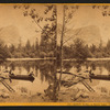 Artistic studies on Mirror Lake. Mt. Watkins in the distance.