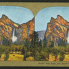 Bridal Veil Falls and Three Graces, Yosemite.