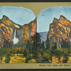 Bridal Veil Falls and Three Graces, Yosemite.
