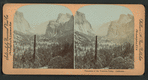 Panorama of Yosemite Valley, California.