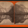 Mirror view of N. & S. Dome, Yo Semite Val. Cal.
