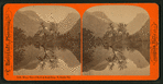 Mirror view of North & South Dome, Yo Semite Val.