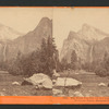 The Bridal Veil Fall, 940 feet high, and Three Graces, Yosemite Valley, Mariposa County.