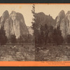 The Cathedral Rocks, 3,000 feet high, Yo-Semite Valley, Mariposa County.