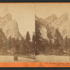 The Three Brothers, 4,000 feet high. Yo-Semite Valley, Mariposa County.