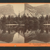 Mirror Lake and reflections, Yo-Semite Valley, Mariposa County.