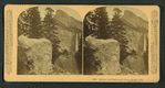 Bridal Veil Falls and Union Rock, Cal.